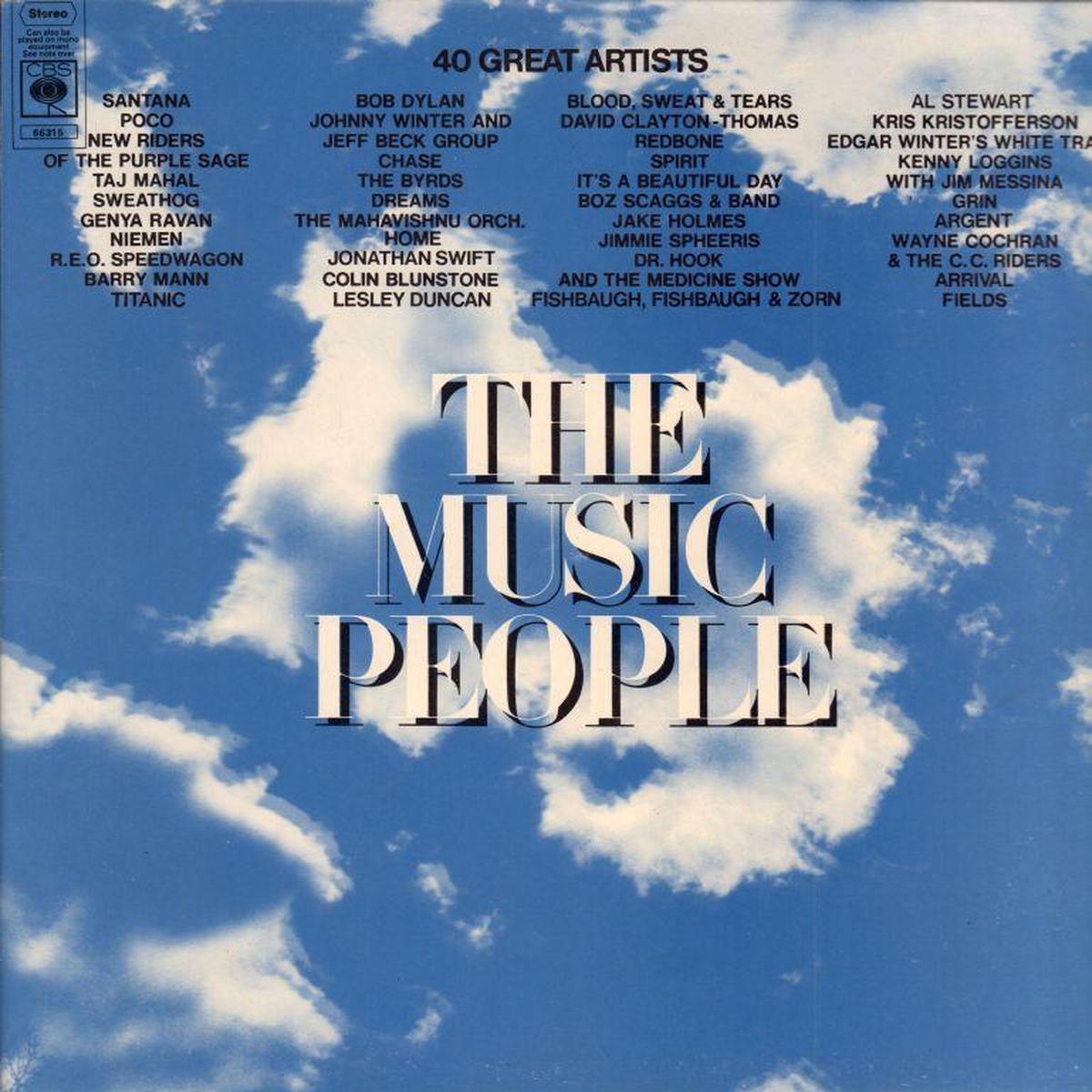 The Music People-CBS-3x12  Vinyl LP Gatefold-Ex/VG
