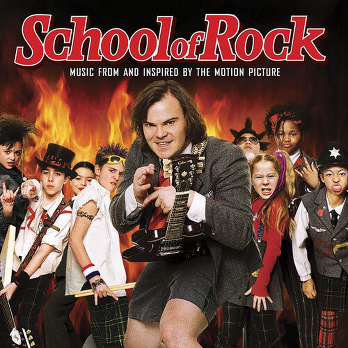 'SCHOOL OF ROCK' MOTION PICTURE SOUNDTRACK 2LP - ORANGE