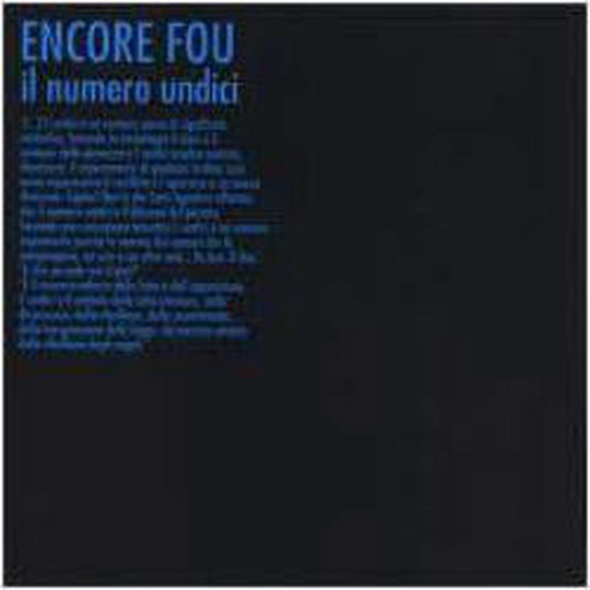 Encore Fou - Il Numero Undici (CD, Album) - USED
