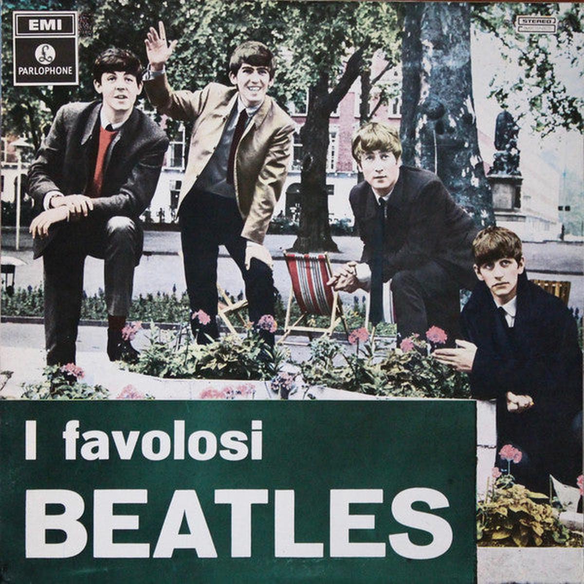 The Beatles - I Favolosi Beatles (LP, Album, RE, Blu) - USED