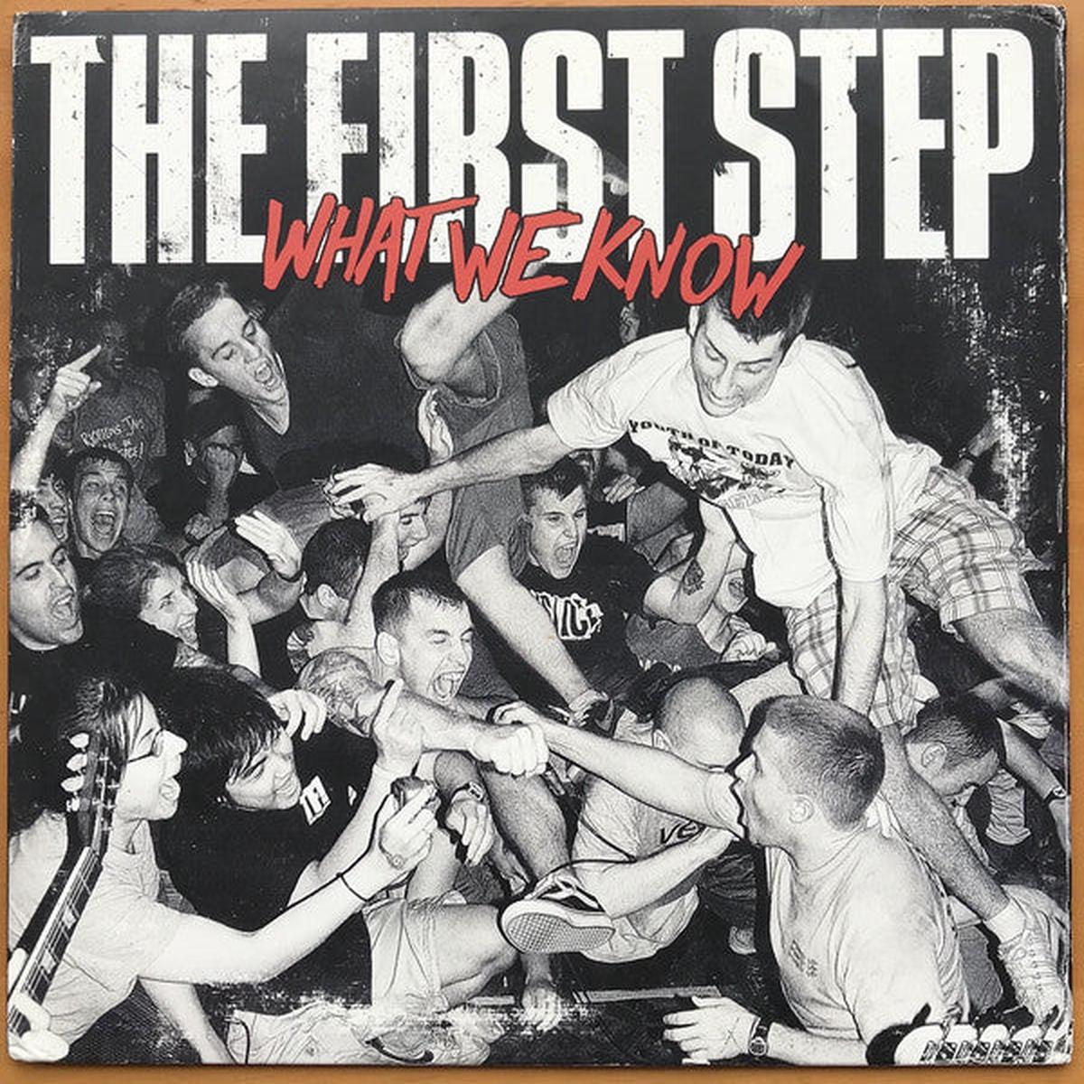 The First Step - What We Know (LP, Album, Ltd, Red) - USED