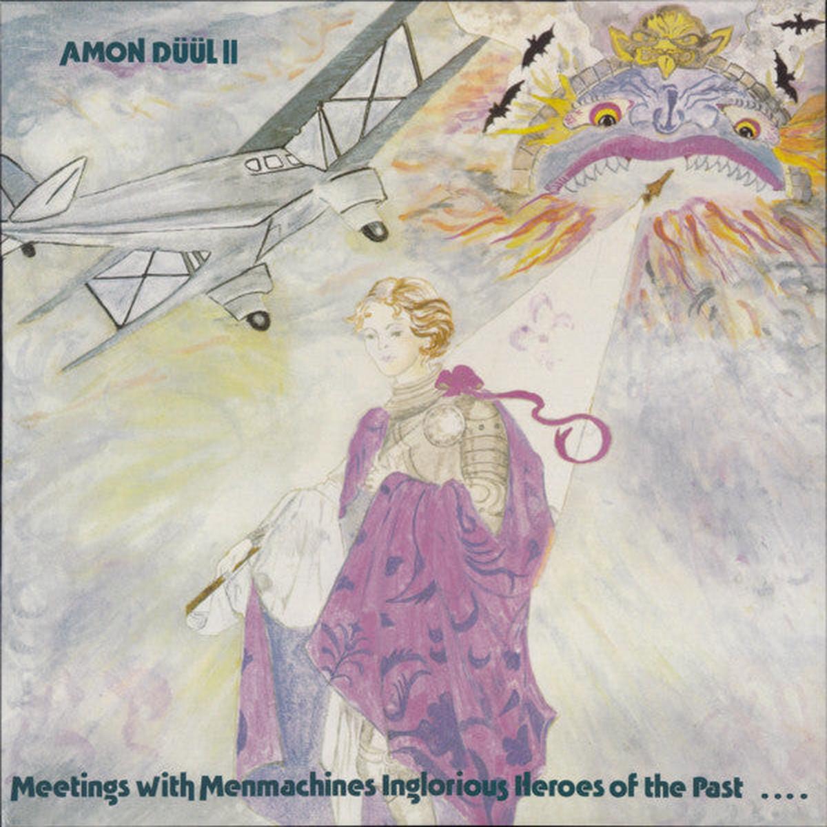 Amon Dl II (2) - Meetings With Menmachines Inglorious Heroes Of The Past... (LP, Album, RE) - NEW