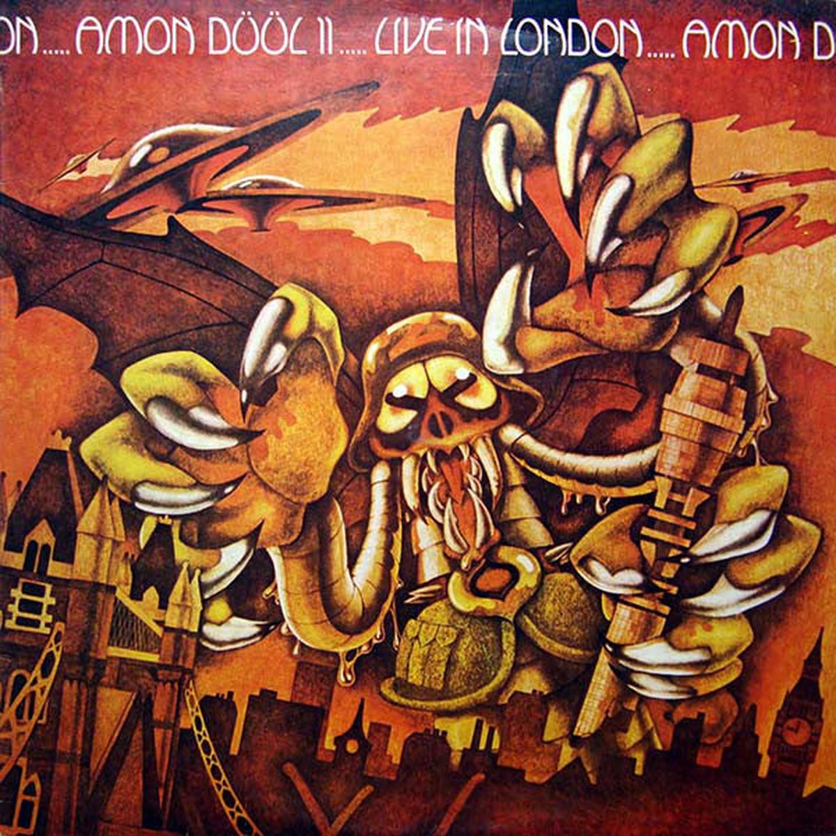 Amon Dl II - Live In London (LP, Album) - USED