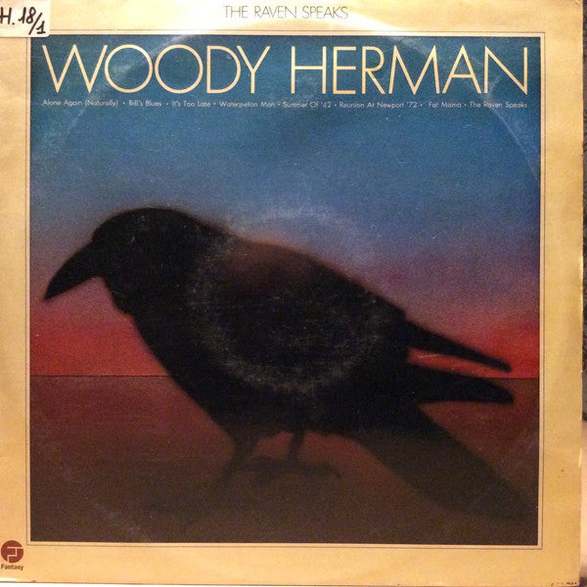 Woody Hermann* - The Raven Speaks (LP, Album) - USED