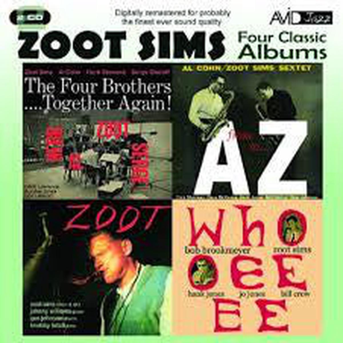 Zoot Sims - Four Classic Albums (2xCD, Comp, RM) - USED
